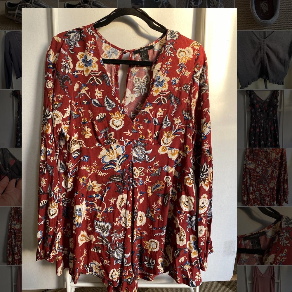 Floral Romper